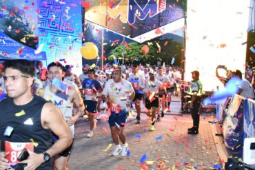 Más de 2.300 deportistas encendieron la fiesta de la Media Maratón de Comfacesar